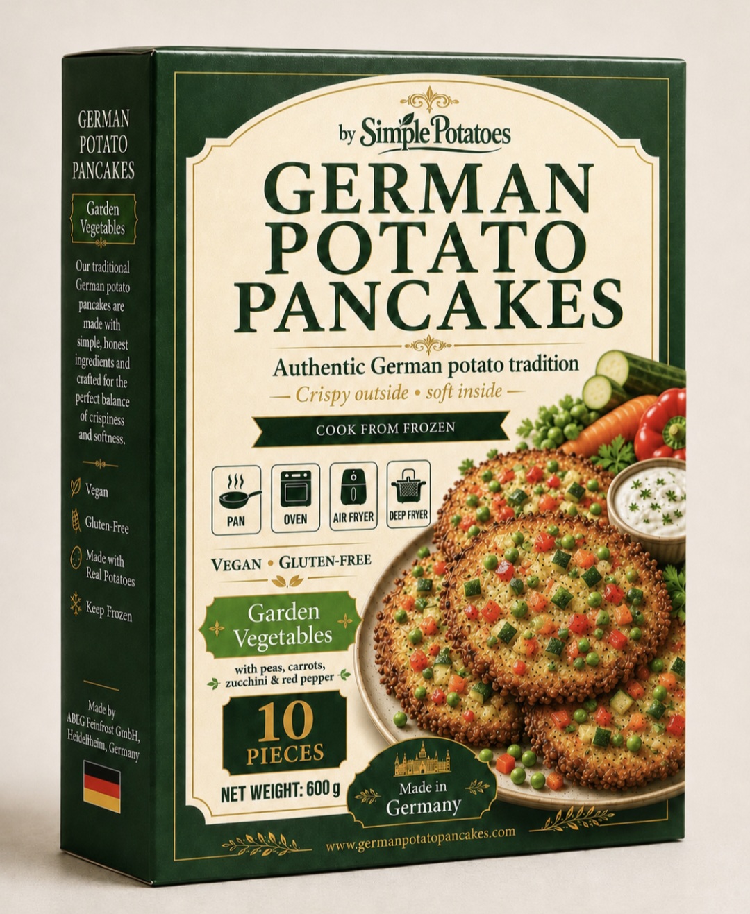 Garden Veg. Potato Pancakes